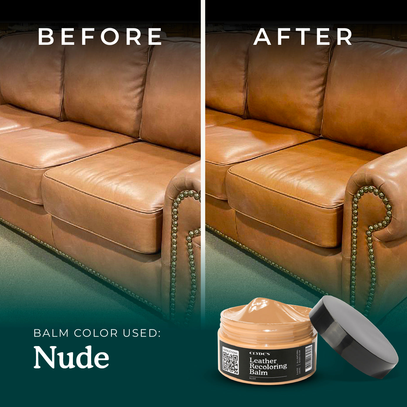Clyde’s Leather Recoloring Balm Clyde's Leather Company
