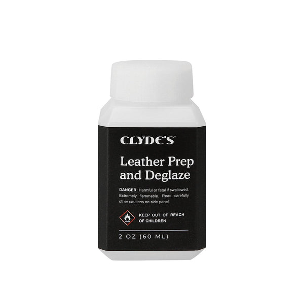 Clyde's Leather Preparer and Deglazer | Best for Non Absorbent Leather Surfaces | Remove Factory Finishes from Furniture, Auto Interior, Tack, and